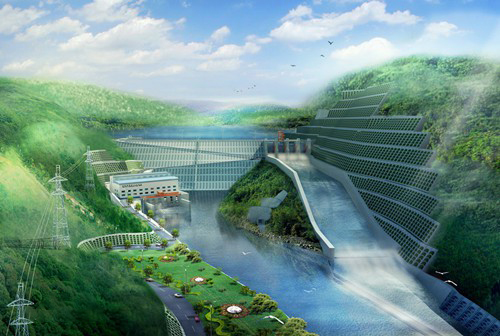 天峻老挝南塔河1号水电站项目